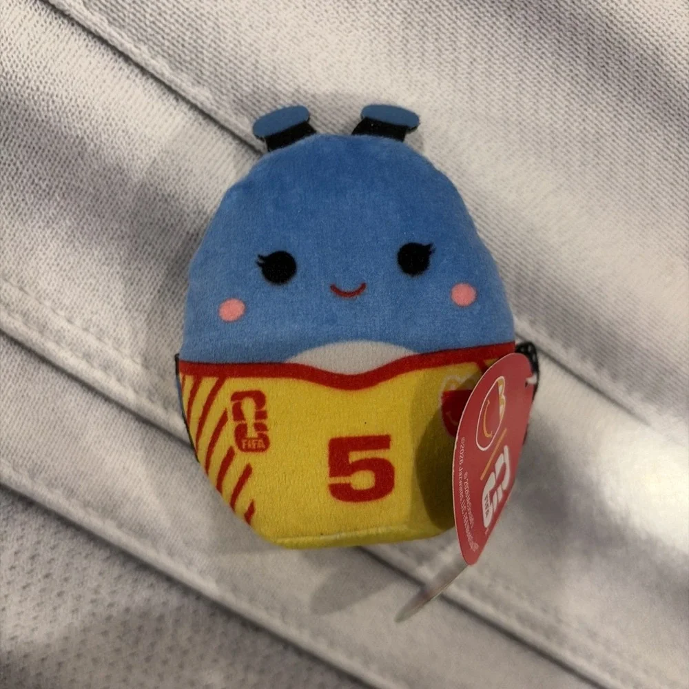 Squishmallows McDonald's Happy Meal 2026 FIFA World Cup Plush WAVERLY #19 No Box
